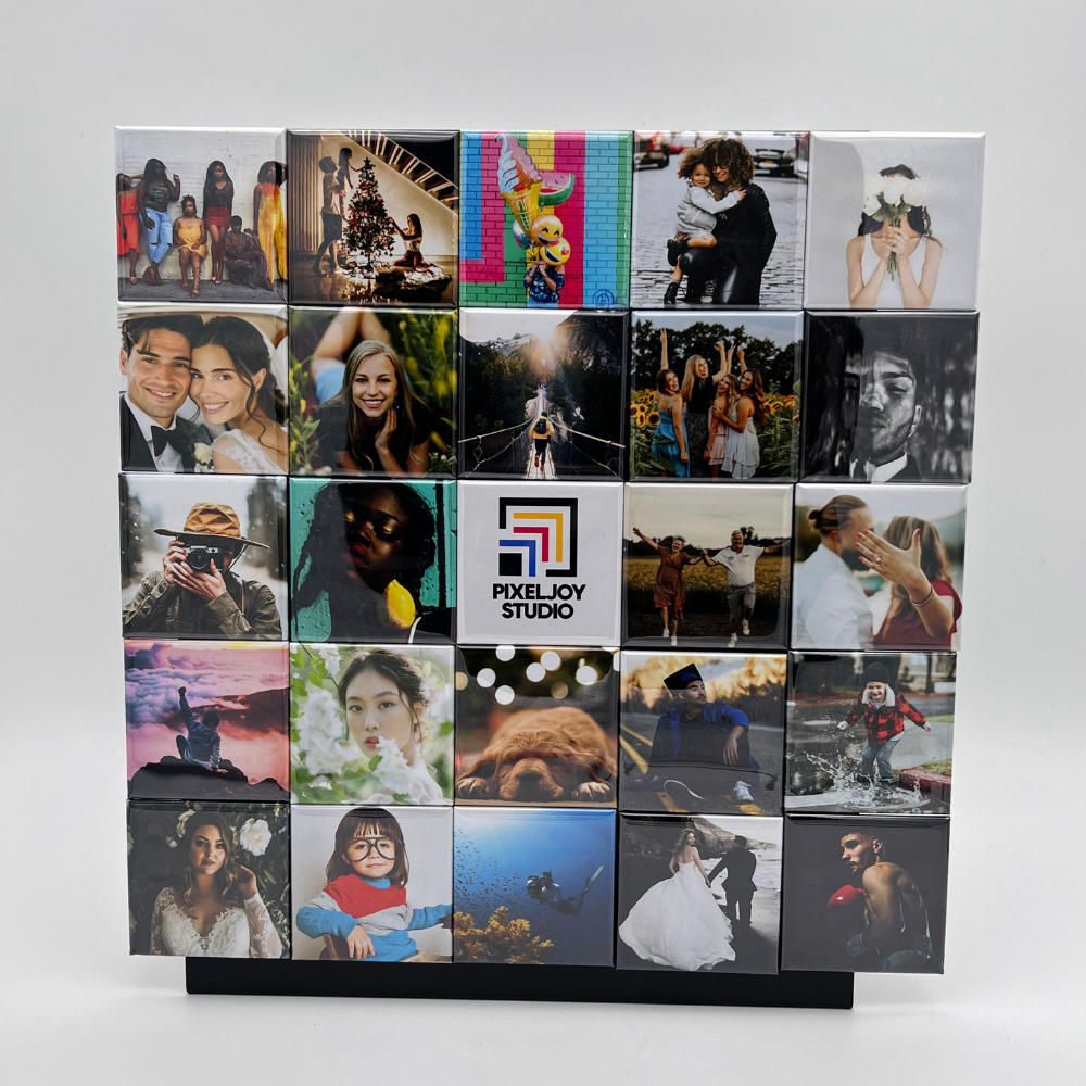 Classic Square Photo Magnets (Made On-Site)