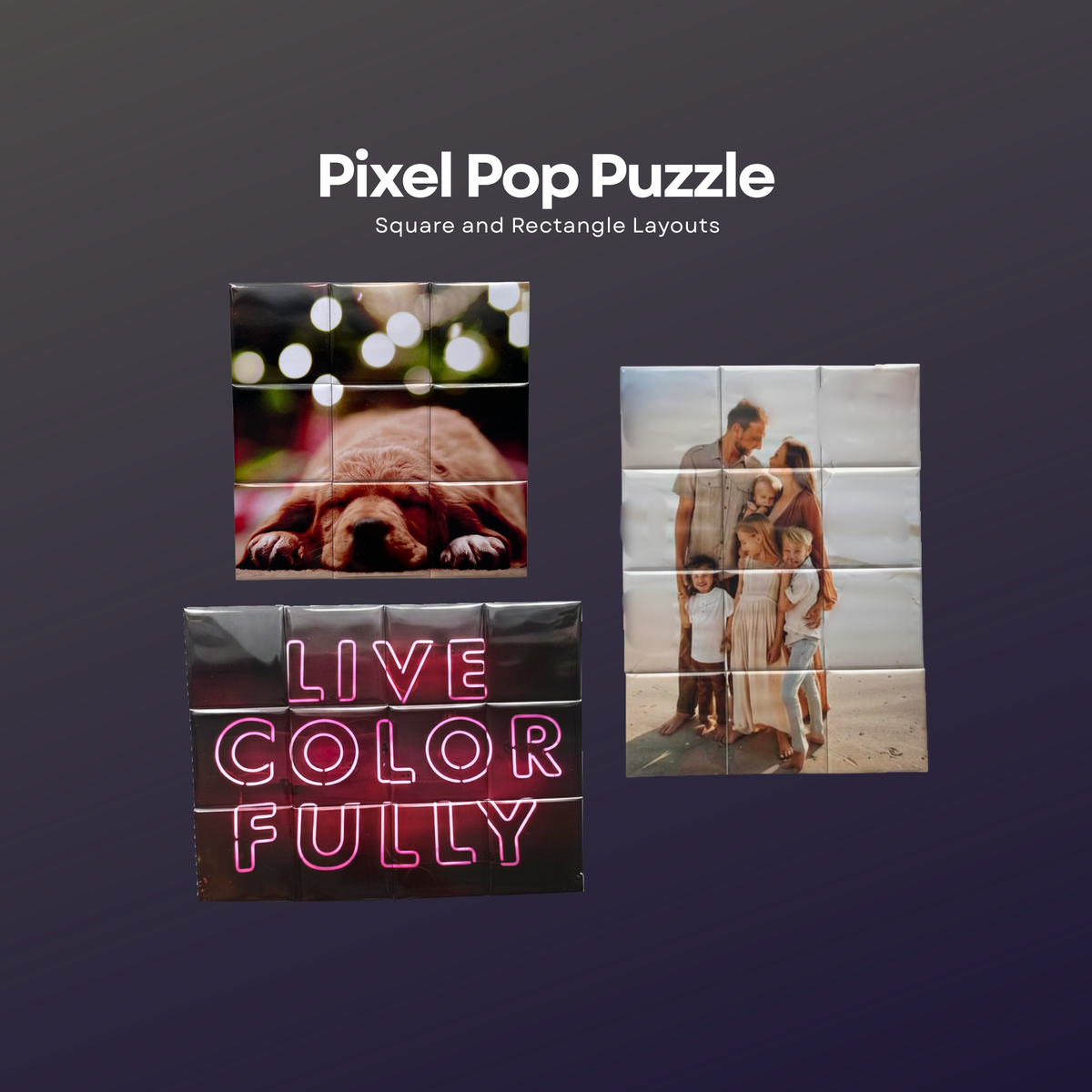 Pixel Pop Puzzle (Made On-Site)