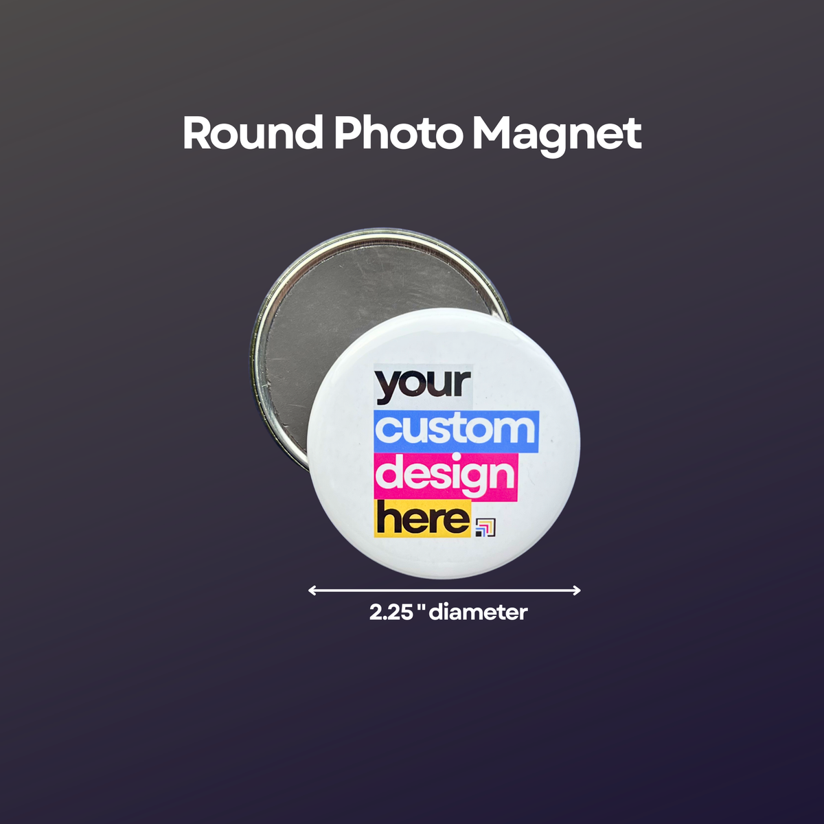 Round Photo Magnets (Made On-Site)