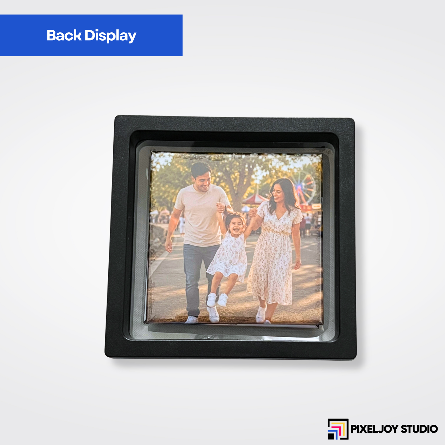 Back view of Signature Magnet Set display frame